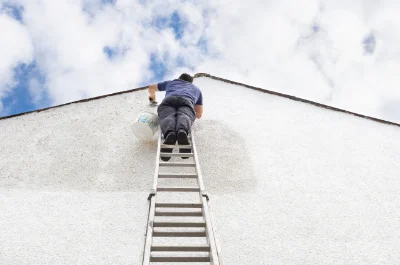 Peinture extérieure à Loudervielle — façades et ravalement